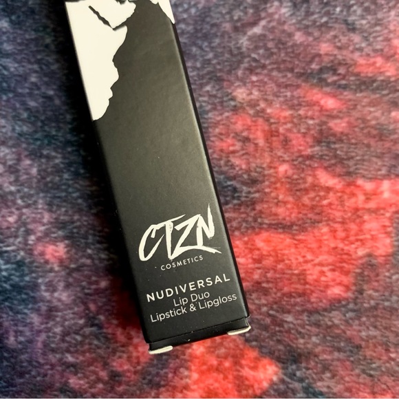 💜 CTZN Cosmetics Nudiversal Lip Duo - Lipstick & Lip Gloss in Capri NWT - Picture 8 of 12